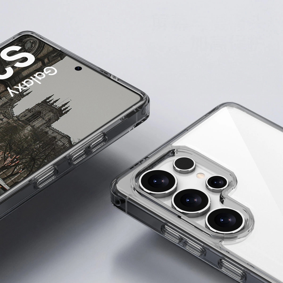 Reinforced corners and raised edges of the screen in the Bison Case Halo for Samsung Galaxy S25 Ultra