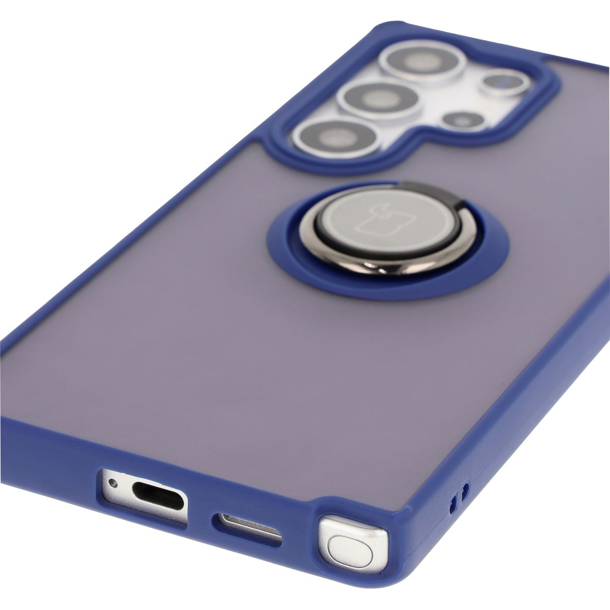Decupaje precise, capace integrate și decupaj pentru șnur în husa Bizon Case Hybrid Ring
