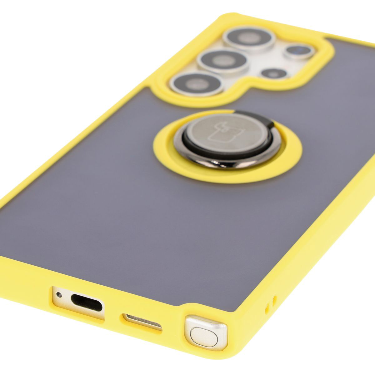 Decupaje precise, capace integrate și decupaj pentru șnur în carcasa Bizon Case Hybrid Ring