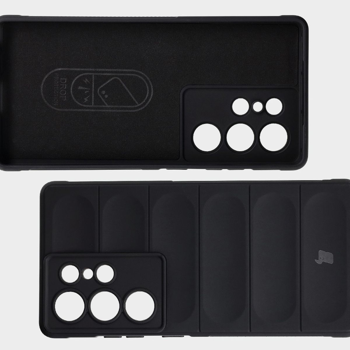 Microfiber lining, grooves on the back, and reinforced corners in the Bison Case Tur