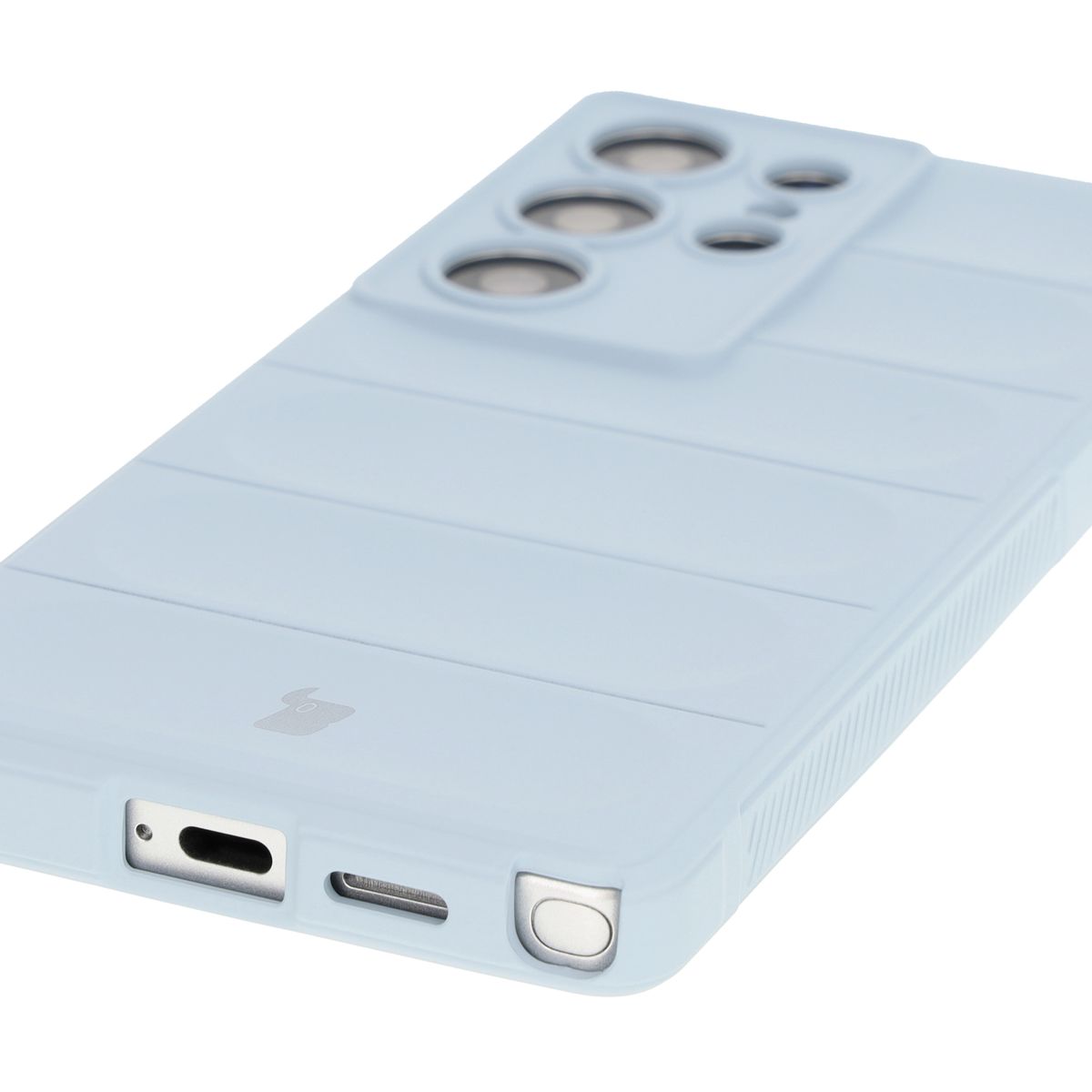 Decupaje precise și compatibilitate cu încărcarea inductivă în husa Bizon Case Tur