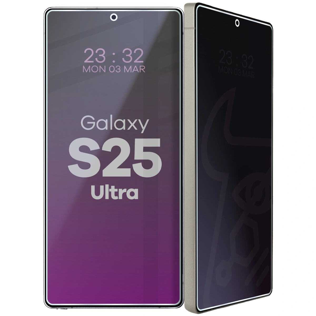 Szkło hybrydowe prywatyzujące Bizon Glass Mule Shadow do Samsung Galaxy S25 Ultra