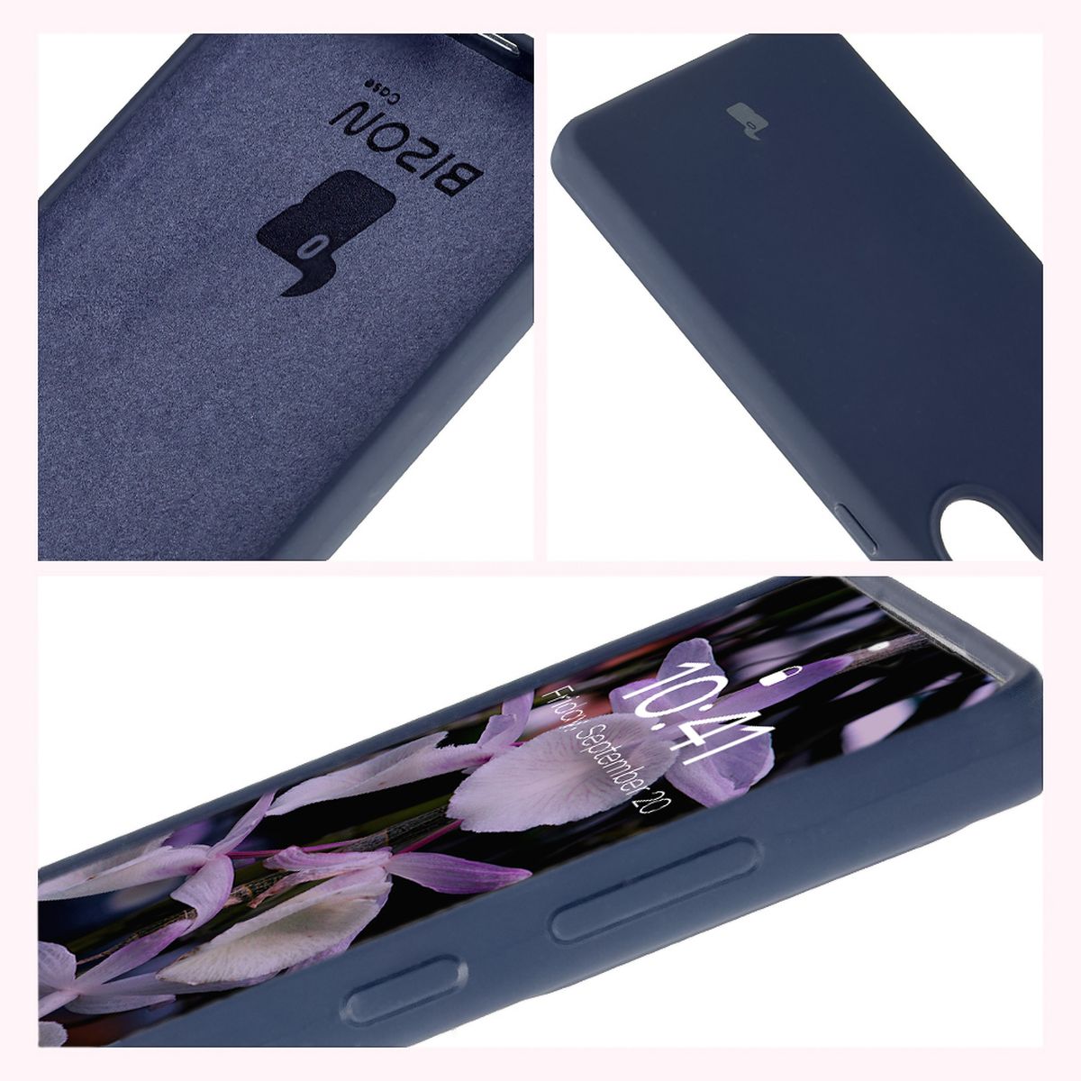 Bison Soft Case construction: integrated covers, raised edges, and microfiber padding