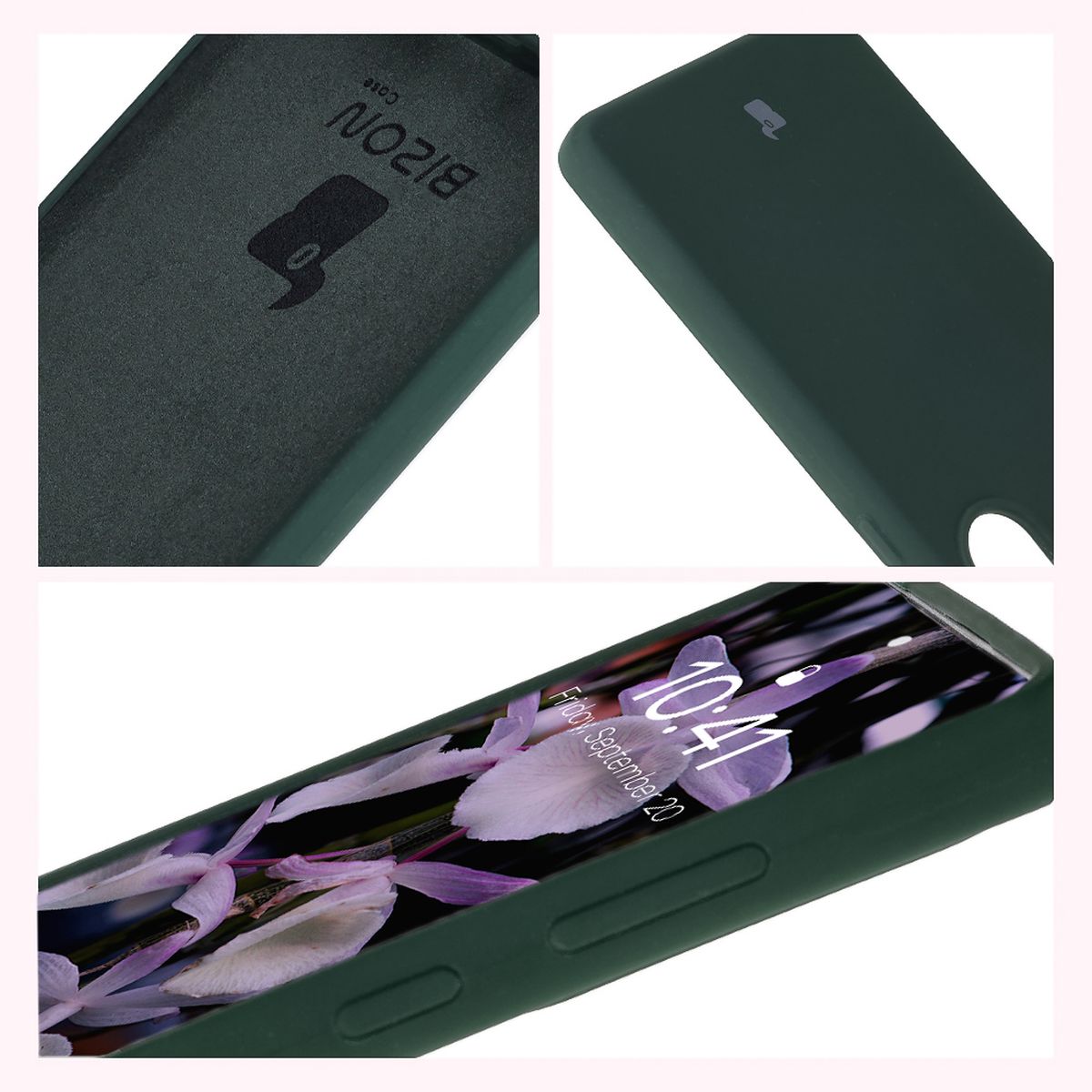 Bison Soft Case construction: integrated covers, raised edges, and microfiber padding