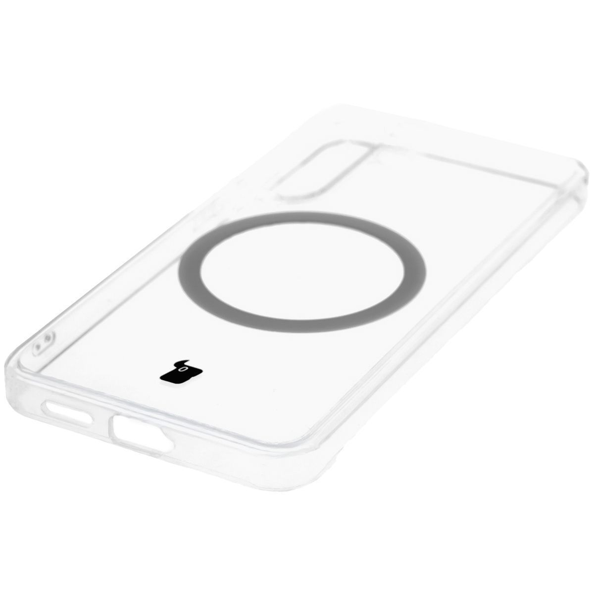 Integrated buttons, cutouts, and hybrid material in Bison Case CrystalO