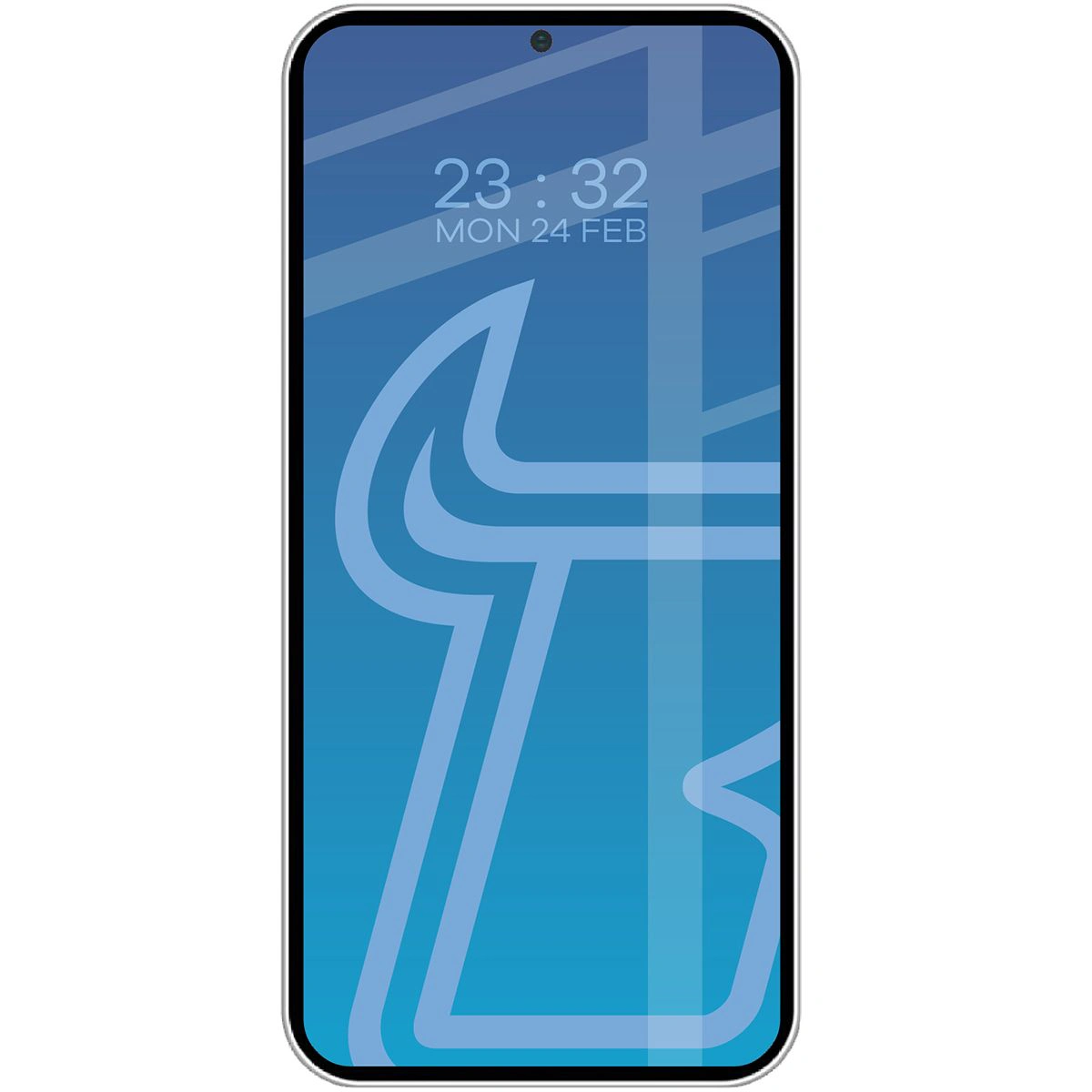 Krystalicznie przejrzysta szybka Bizon Glass Edge do Samsung Galaxy S25