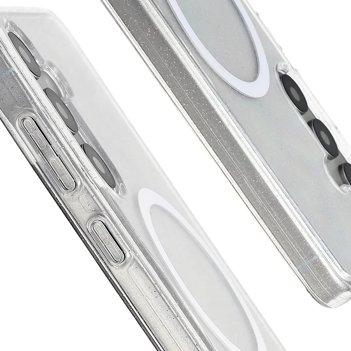 Konstrukcja etui Bizon Case SparklO do Samsung Galaxy S25 / Samsung Galaxy S24