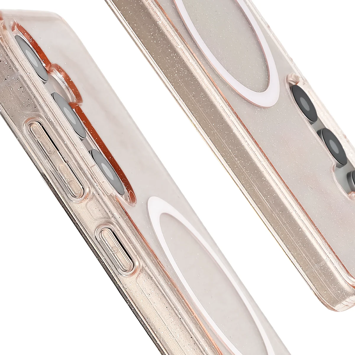 Konstrukcja etui Bizon Case SparklO do Samsung Galaxy S25 / Samsung Galaxy S24