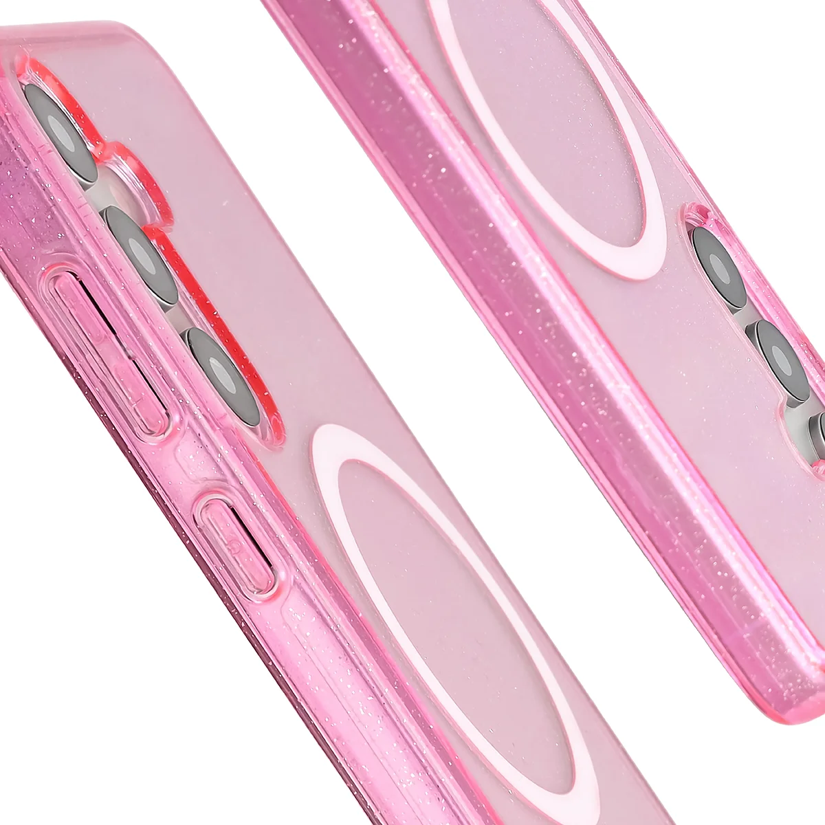 Konstrukcja etui Bizon Case SparklO do Samsung Galaxy S25 / Samsung Galaxy S24