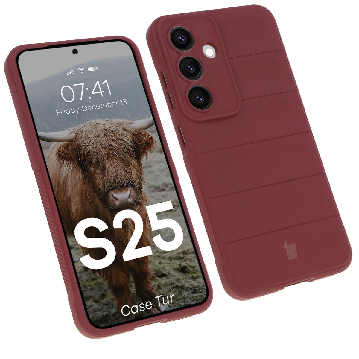 Bizon Case Tur rugged case for Samsung Galaxy S25