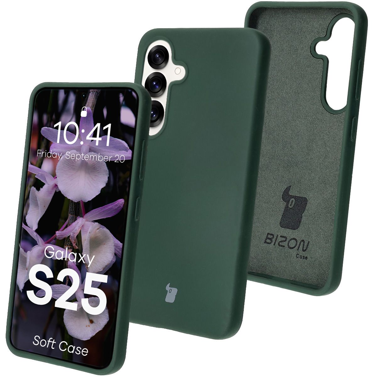 Bison Soft Case Silicone Cover for Galaxy S25