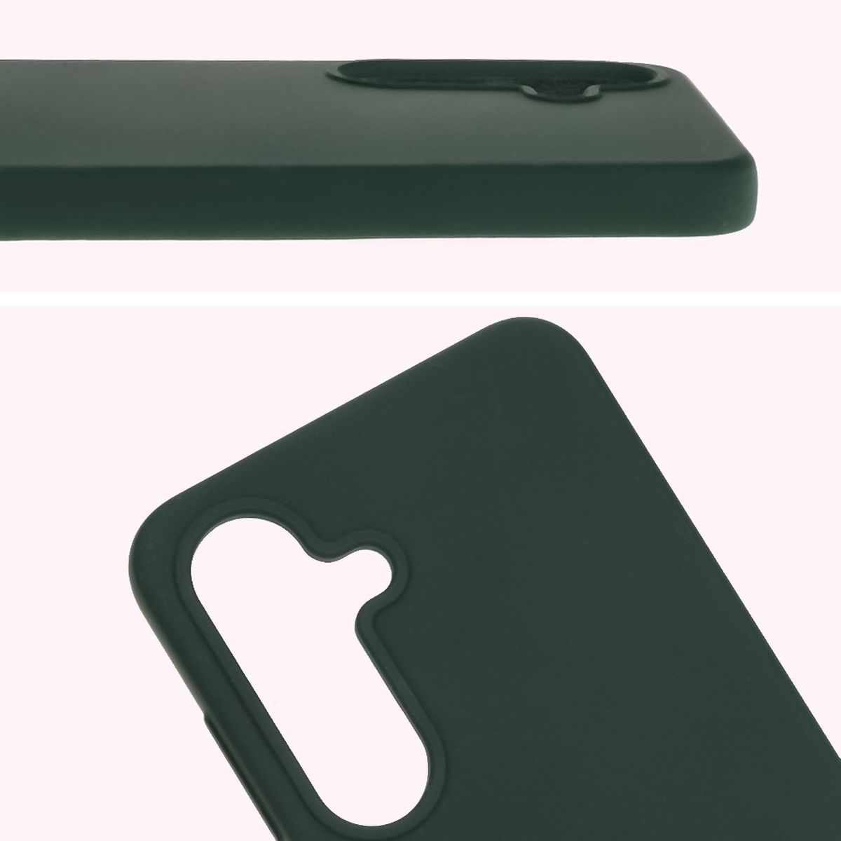 Close-up of the lens cutout in Bison Soft Case