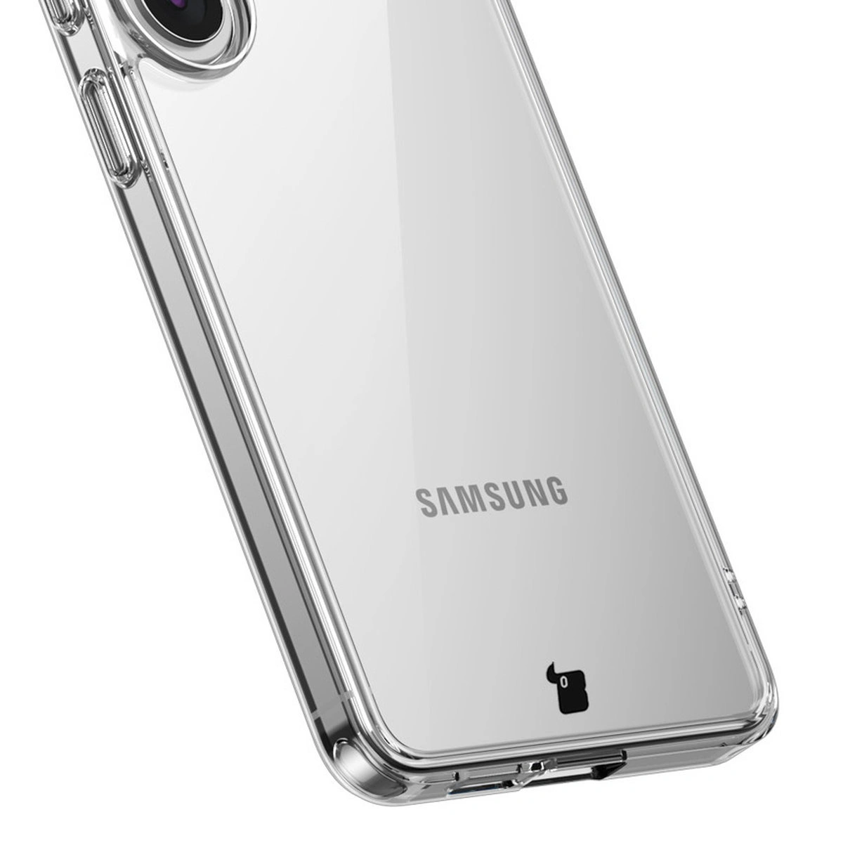 Close-up of the durable color of the Bizon Case Halo for Samsung Galaxy S26 Plus
