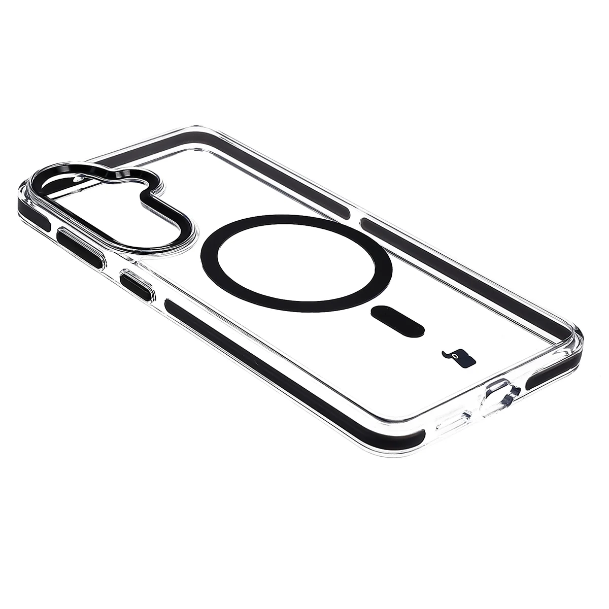 Full cutout and raised edges for the camera in Bizon Case Marco