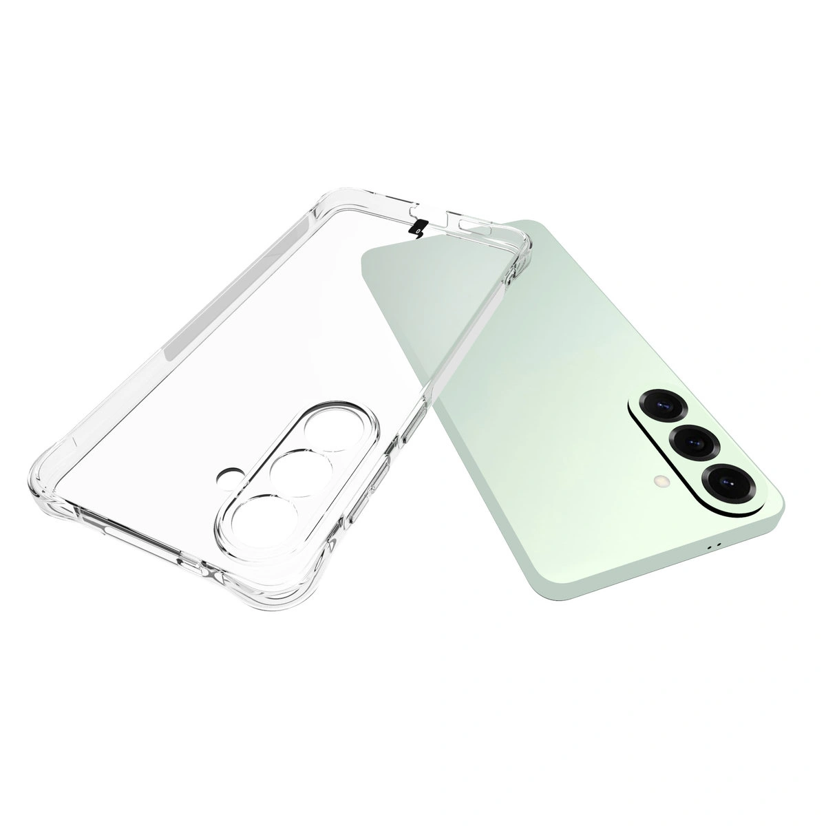 Dedykowane wycięcia i podwyższone krawędzie aparatu w etui Bizon Case Salpa do Samsung Galaxy S26 Plus