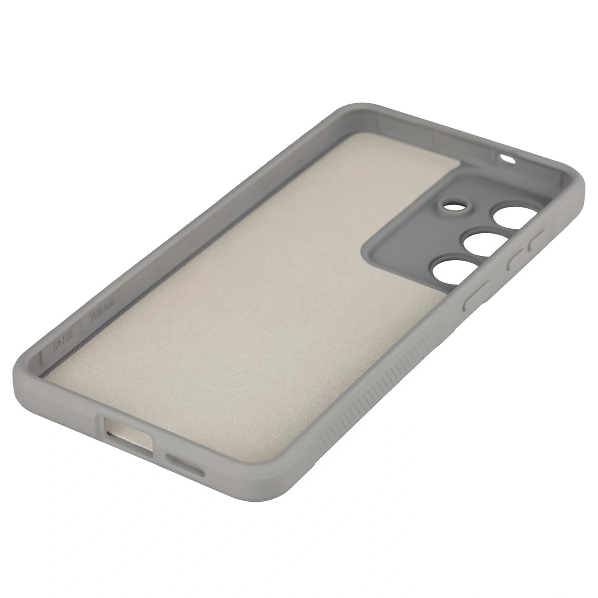 Präzise Aussparungen und Kompatibilität mit induktivem Laden im Bizon Case Tur für das Samsung Galaxy S26 Plus