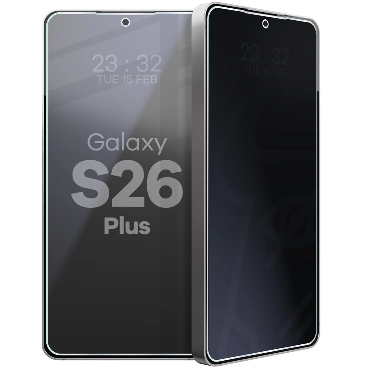 Szkło hybrydowe prywatyzujące Bizon Hybrid Shadow do Samsung Galaxy S26 Plus