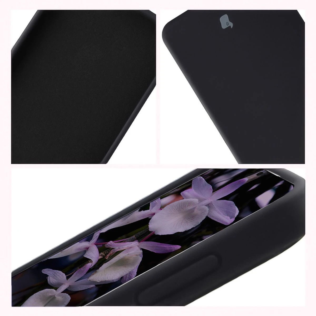 Construcția husei Bizon Soft Case: protecții integrate, margini ridicate și căptușeală din microfibră pentru Samsung Galaxy S26 Plus