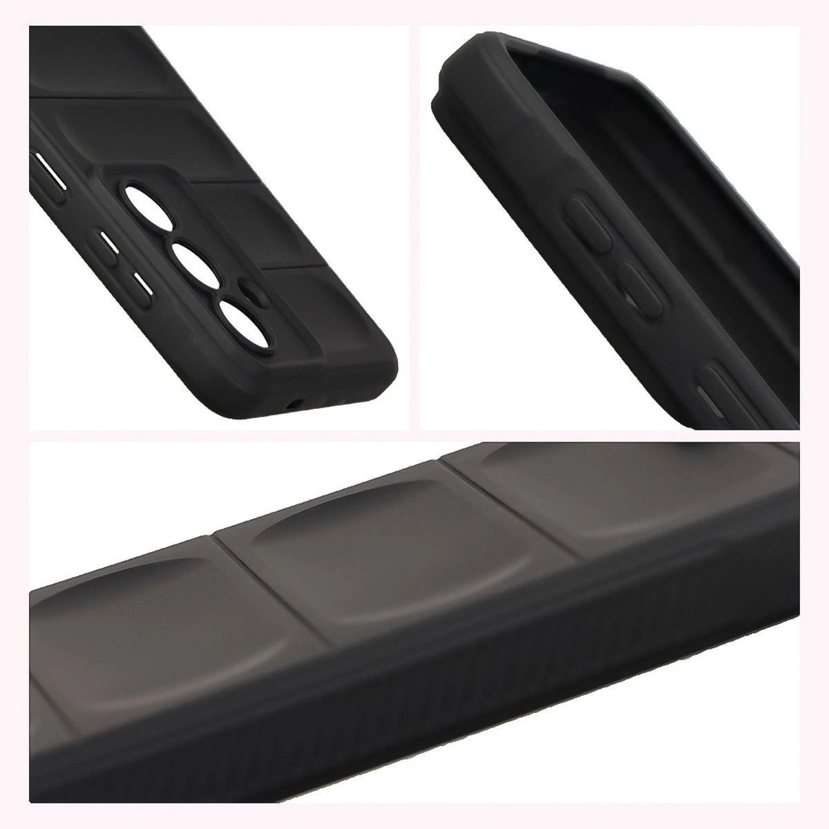 Megemelt szélek és csúszásmentes felület a Bizon Case Tur tokban a Samsung Galaxy S26 Plus számára