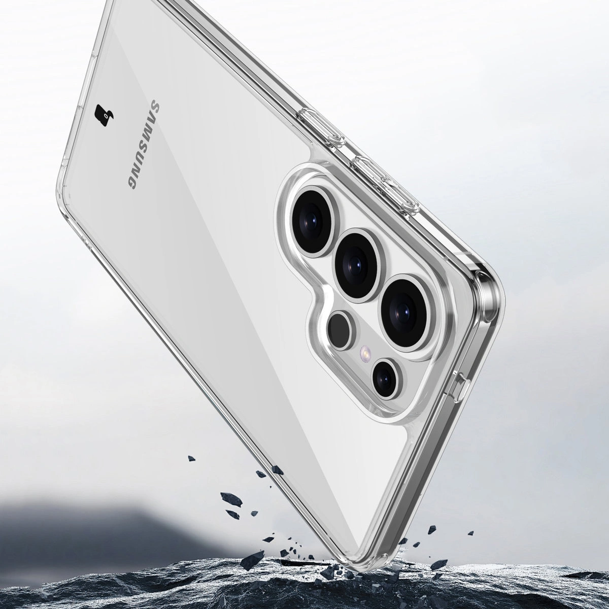 Camera cutout in the Bison Case Halo for Samsung Galaxy S26 Ultra