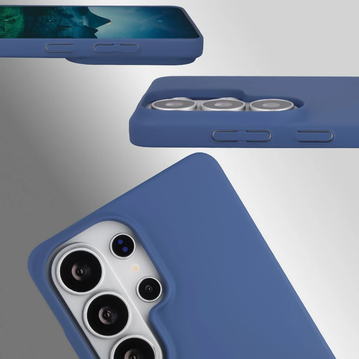 Decupaje dedicate și borduri ridicate pentru cameră și ecran în etui Bizon Case Łupka pentru Samsung Galaxy S26 Ultra