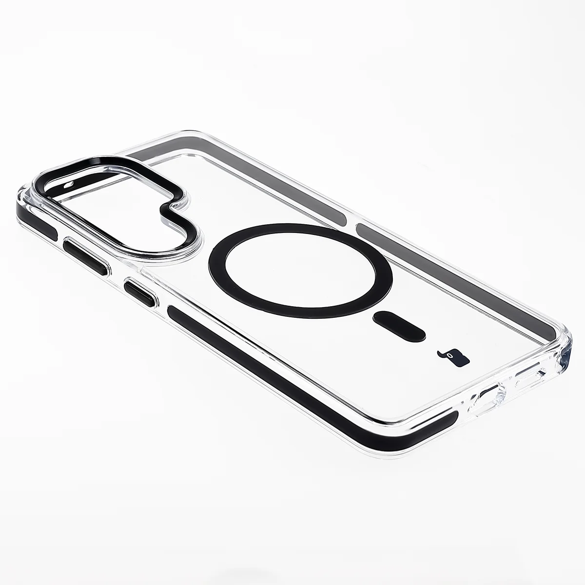 Full cutout and raised edges for the camera in Bizon Case Marco