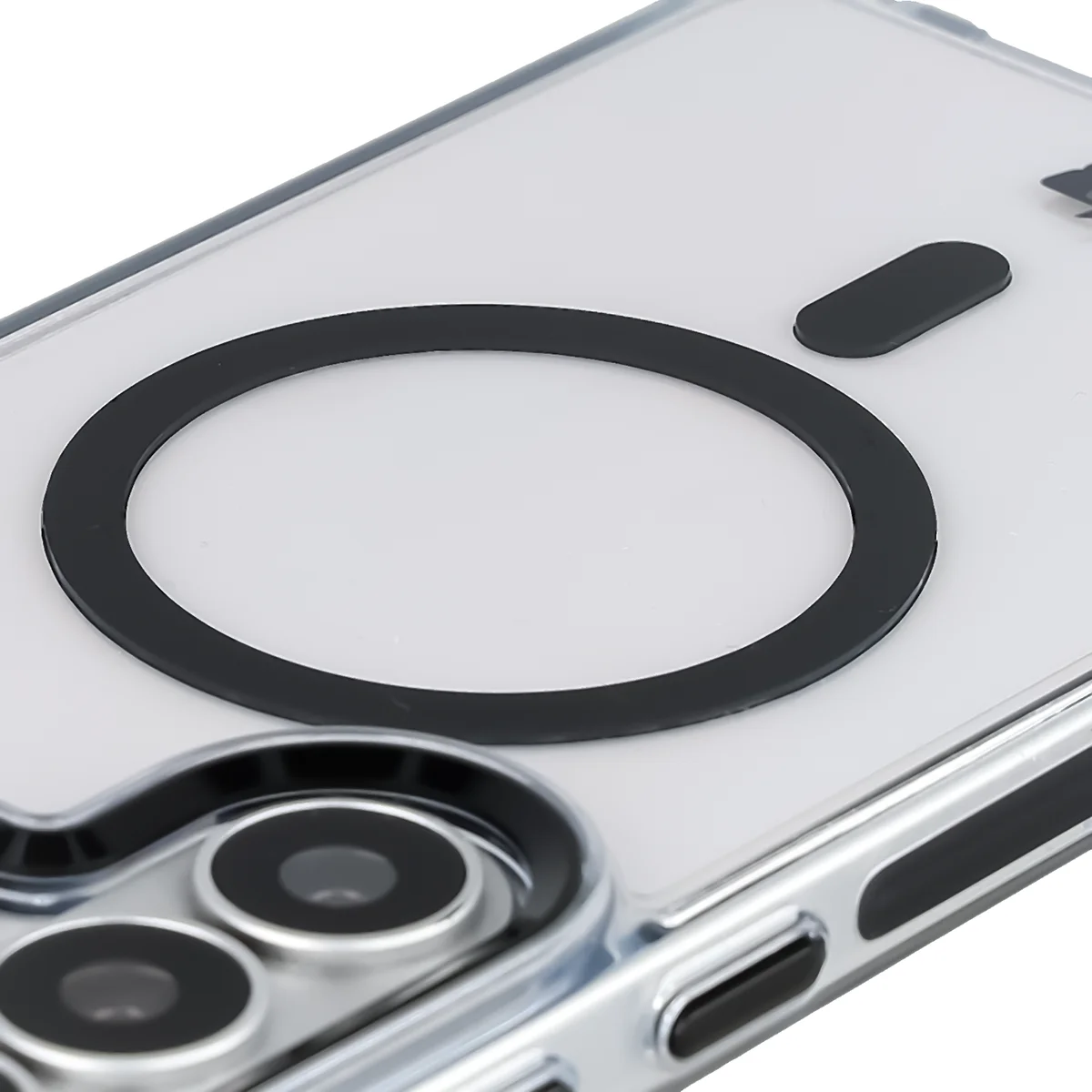 Shock absorption feature and raised screen edges in Bizon Case Marco