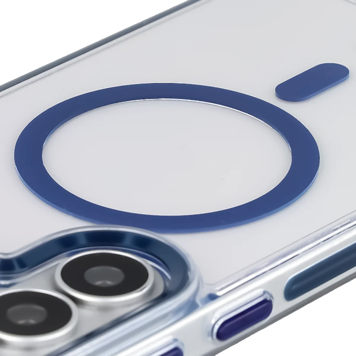 Shock absorption feature and raised screen edges in Bizon Case Marco