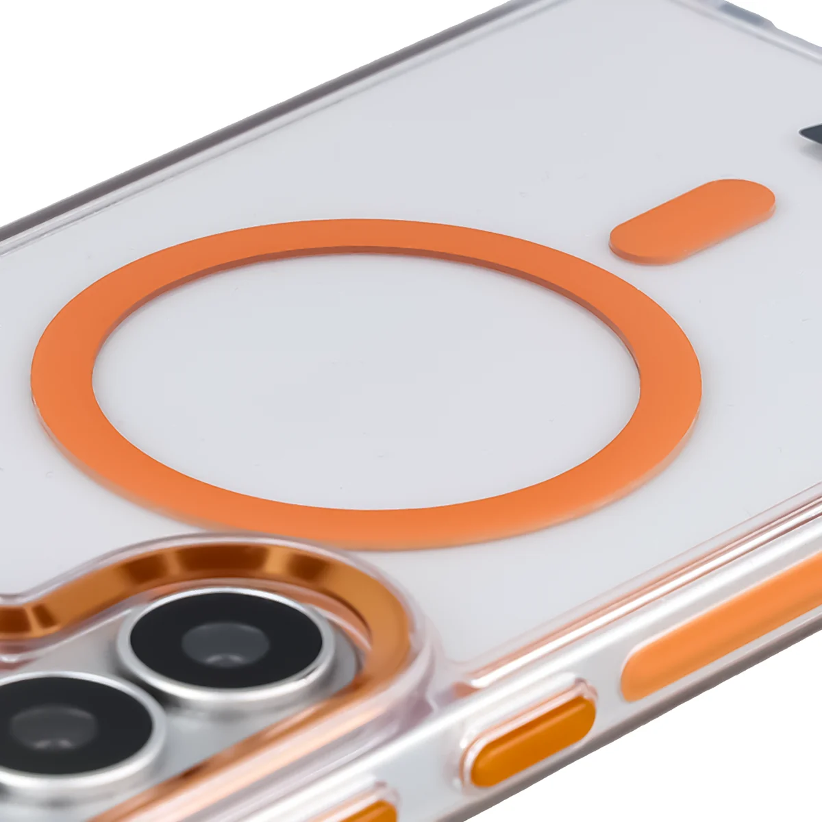 Shock absorption feature and raised screen edges in Bizon Case Marco