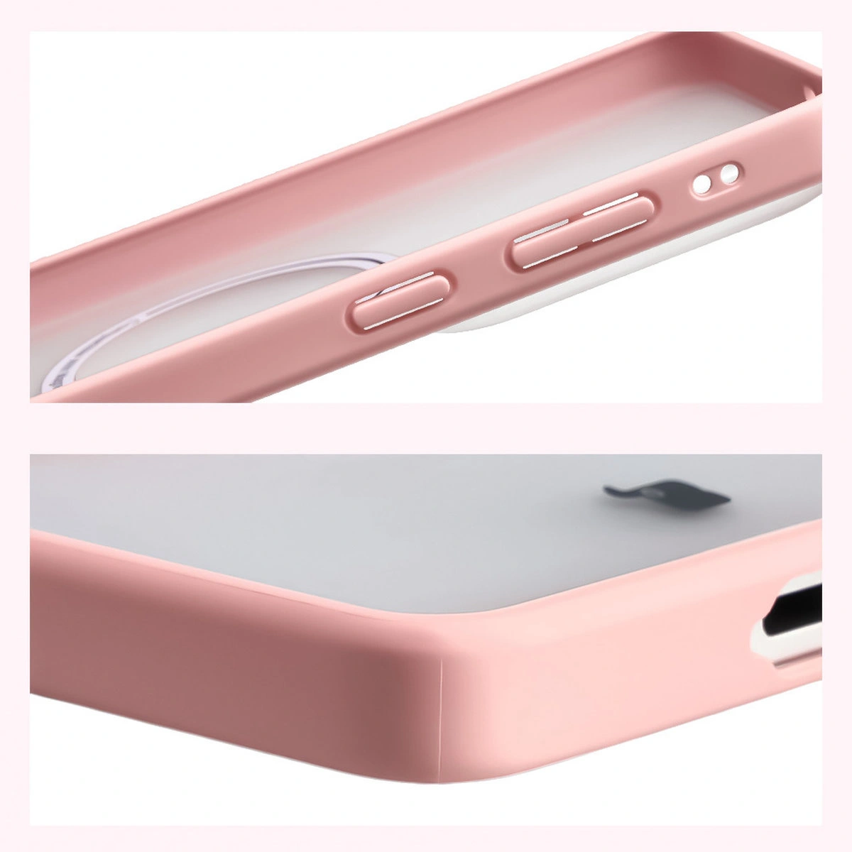 Wzmocnione narożniki i podwyższone ranty ekranu w etui Bizon Case MatteO do Samsung Galaxy S26 Ultra