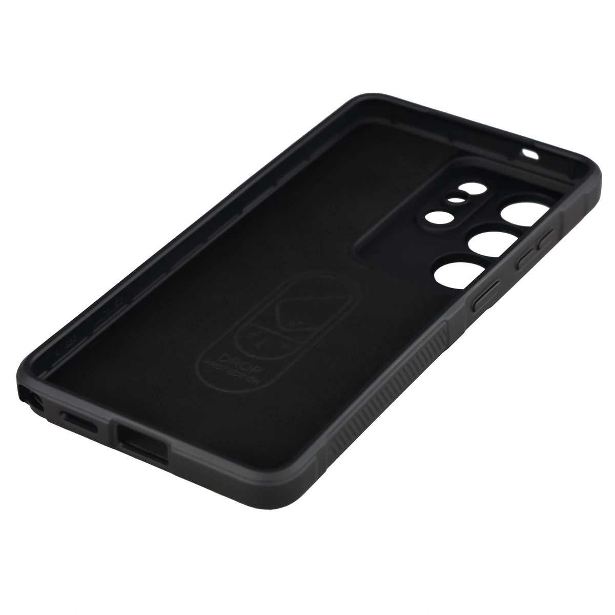 Precision cutouts and compatibility with wireless charging in the Bison Case Tur for Samsung Galaxy S26 Ultra