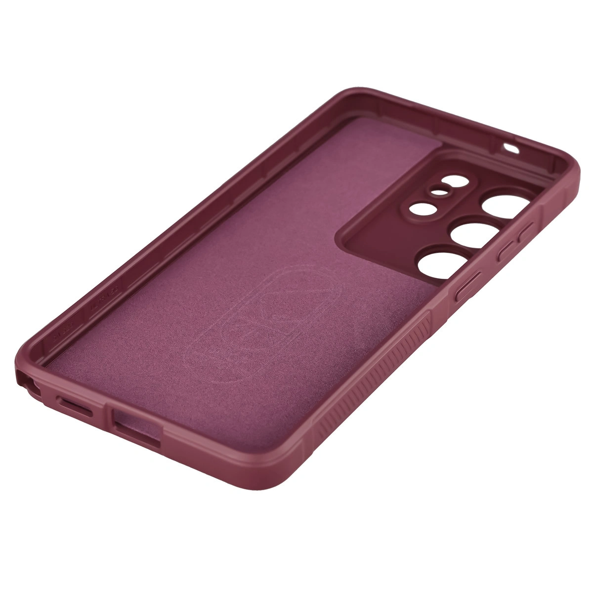 Precise cutouts and compatibility with wireless charging in the Bison Case Tur for Samsung Galaxy S26 Ultra