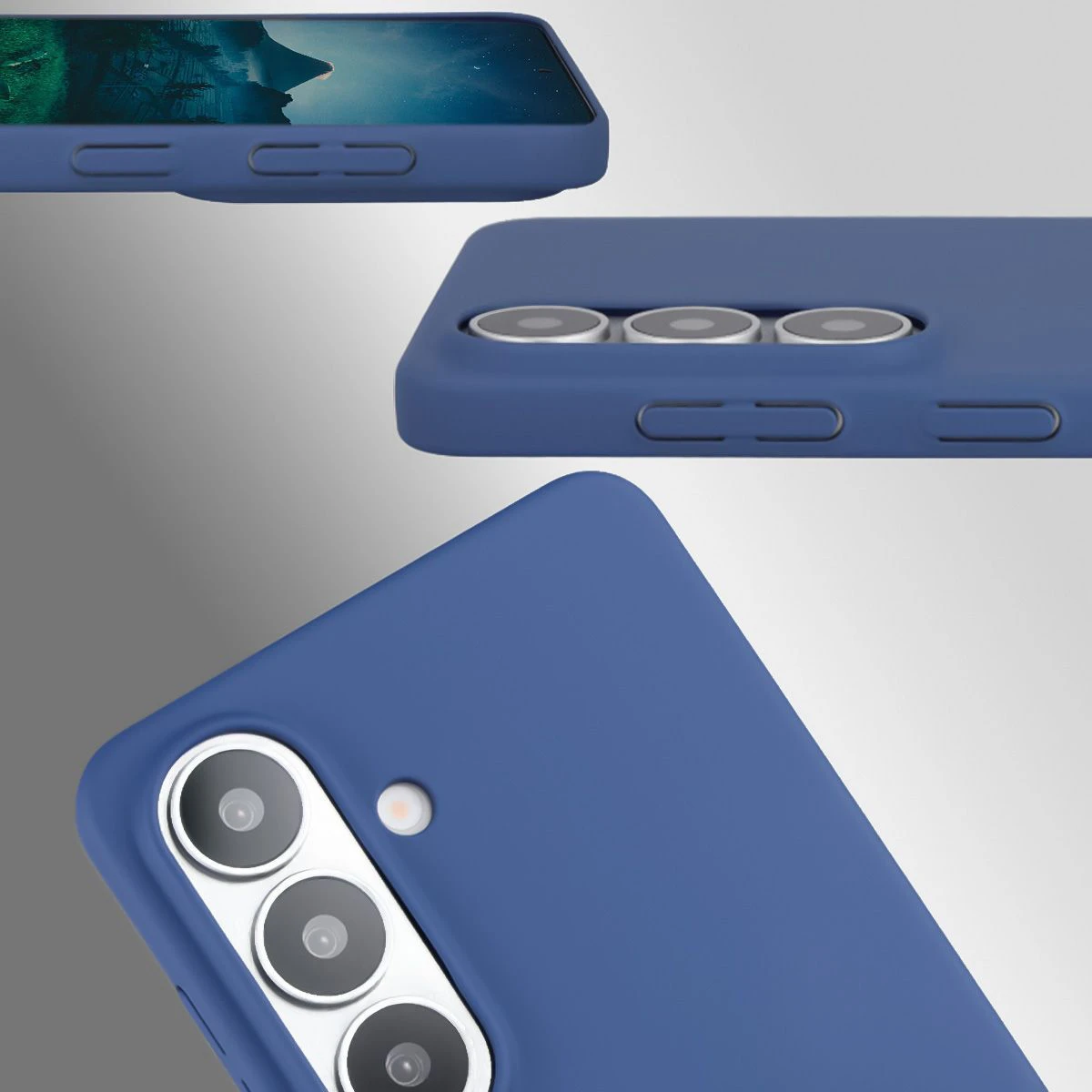 Decupaje dedicate și margini ridicate pentru cameră și ecran în etui Bizon Case Łupka pentru Samsung Galaxy S26