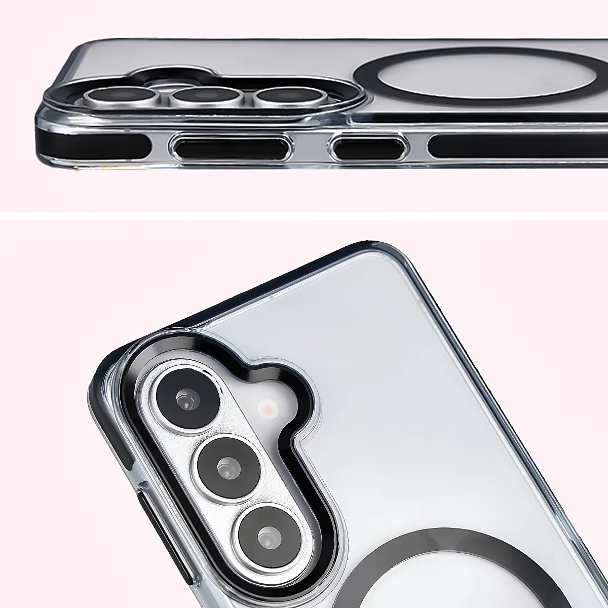 Zintegrowane przyciski, wycięcia i hybrydowy materiał w etui Bizon Case Marco