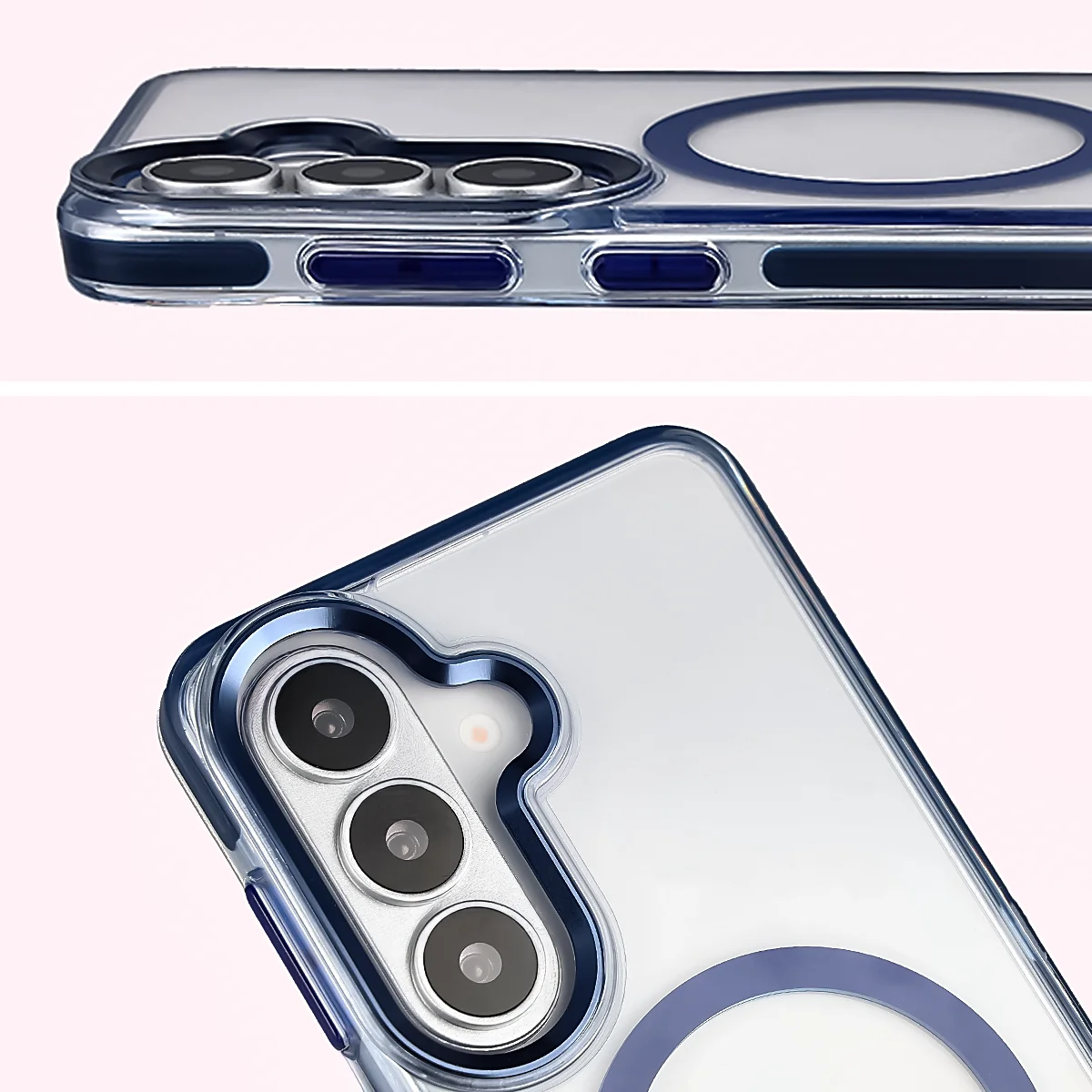 Zintegrowane przyciski, wycięcia i hybrydowy materiał w etui Bizon Case Marco