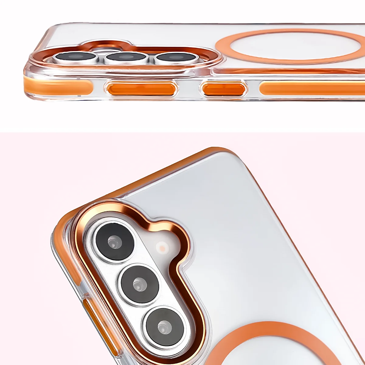 Zintegrowane przyciski, wycięcia i hybrydowy materiał w etui Bizon Case Marco