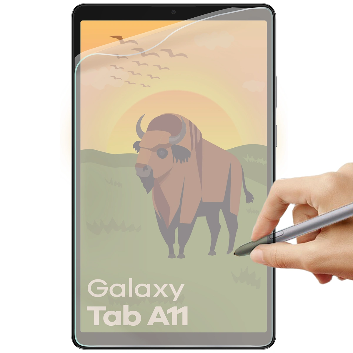 Folia matowa na ekran Bizon Glass Tab Film Sun do Galaxy Tab A11, 1 sztuka