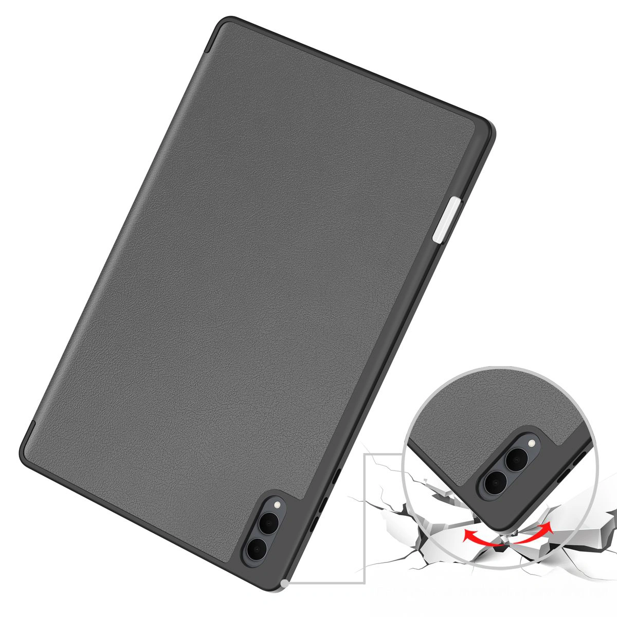 Showing the durable edges of the case for Samsung Galaxy Tab S11 Ultra