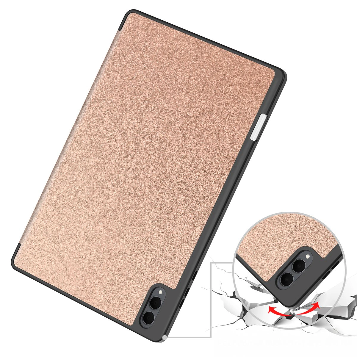 Presentation of the durable edges of the case for Samsung Galaxy Tab S11 Ultra