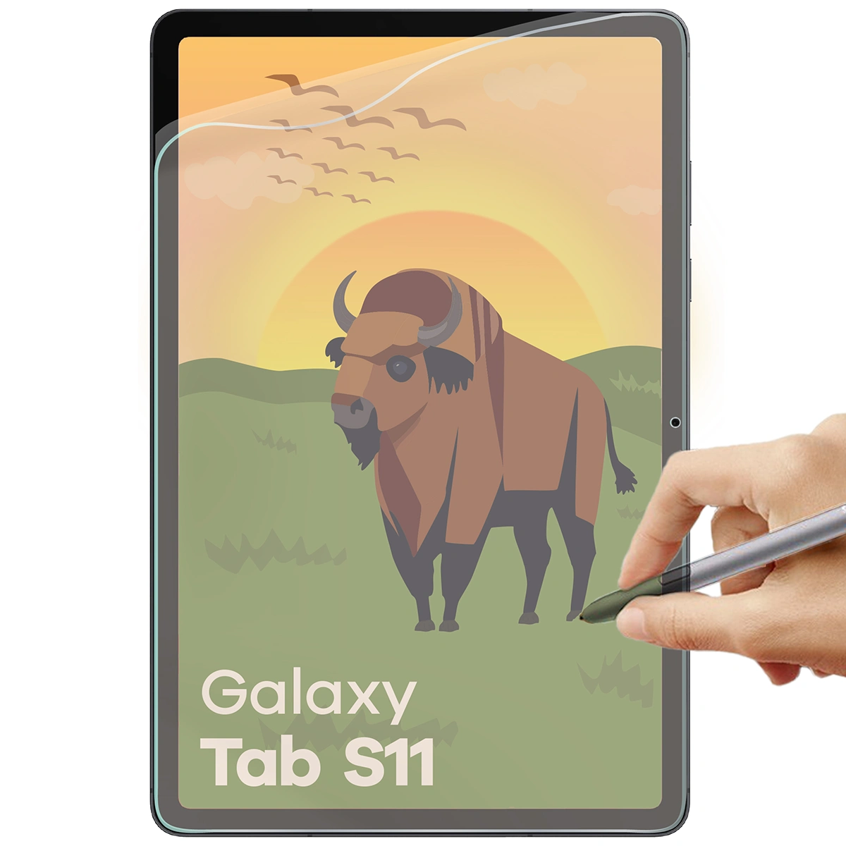 Folia matowa na ekran Bizon Glass Tab Film Sun do Galaxy Tab S11, 1 sztuka