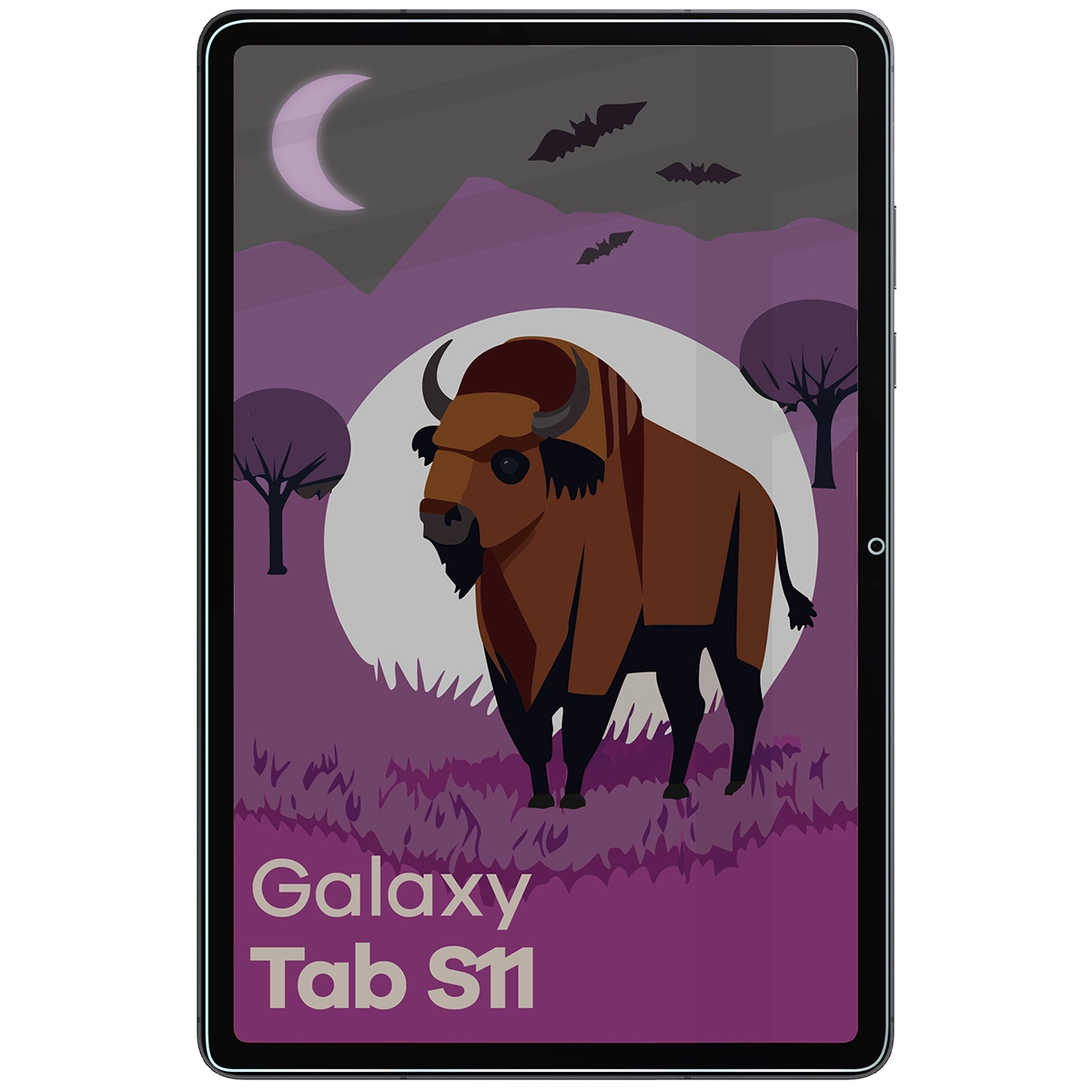 Idealne dopasowanie Bizon Smart Glass do Galaxy Tab S11