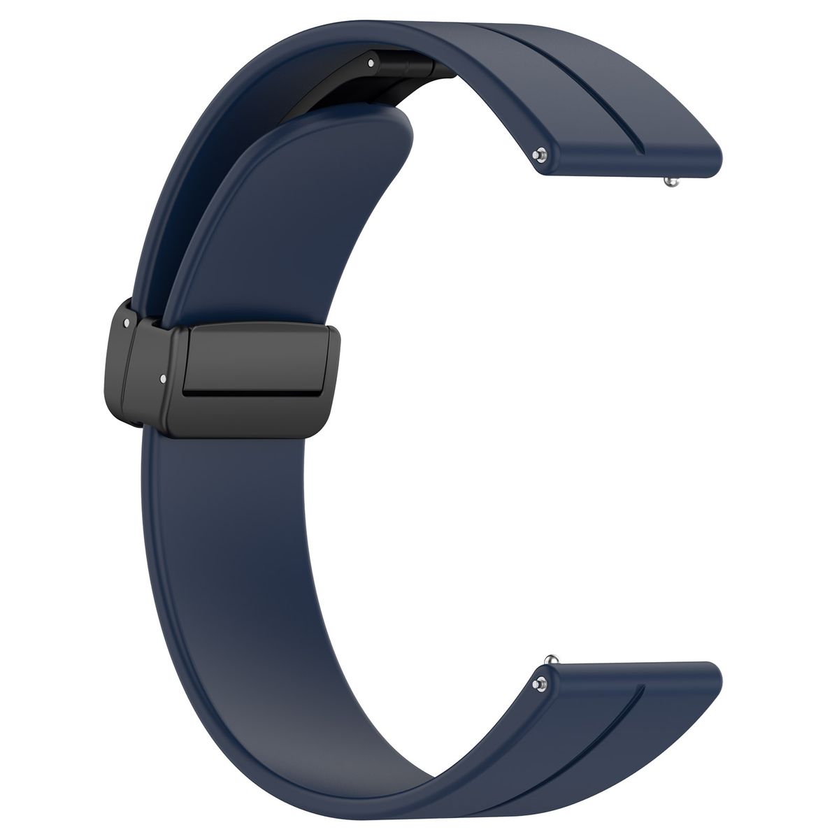 Prinderile metalice ale brățării din silicon Bizon Strap Watch Silicone