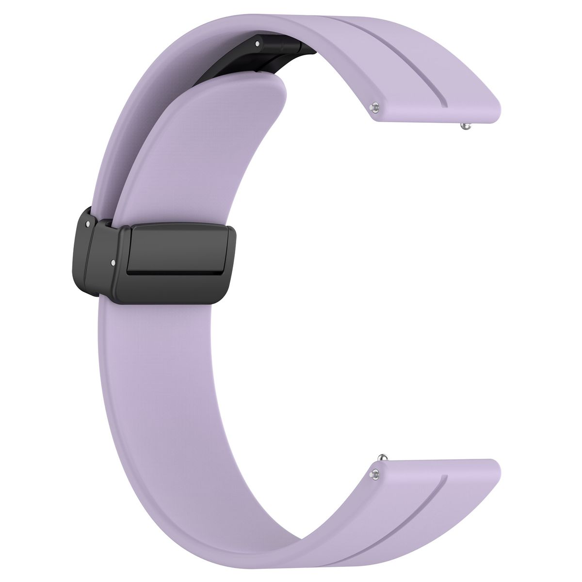 Metalowe wpięcia silikonowego paska Bizon Strap Watch Silicone