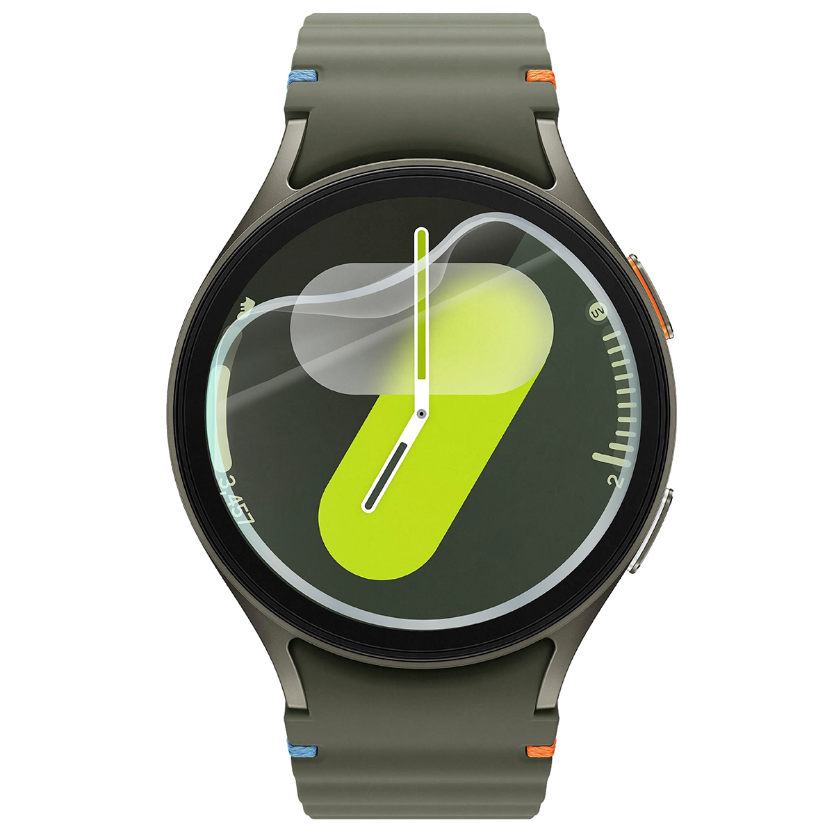 Miarka z wymiarami folii matowej Bizon Glass Watch Hydrogel Sun