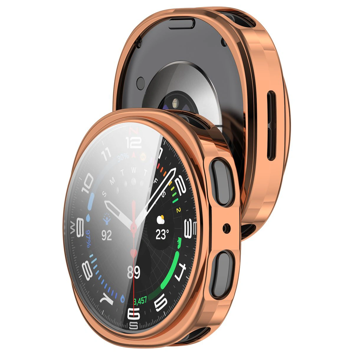 Etui Bizon Case Watch Felipe dla Galaxy Watch 8 40 mm