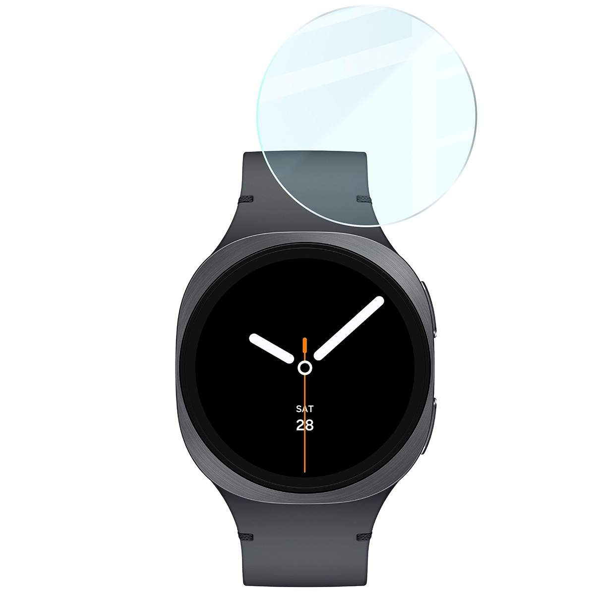 Przejrzystość szkła Bizon Glass Watch Clear do Samsung Galaxy Watch 8 40 mm