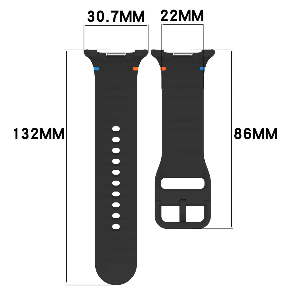 How to measure the strap for Galaxy Watch 8 40 mm/44 mm/8 Classic 46 mm