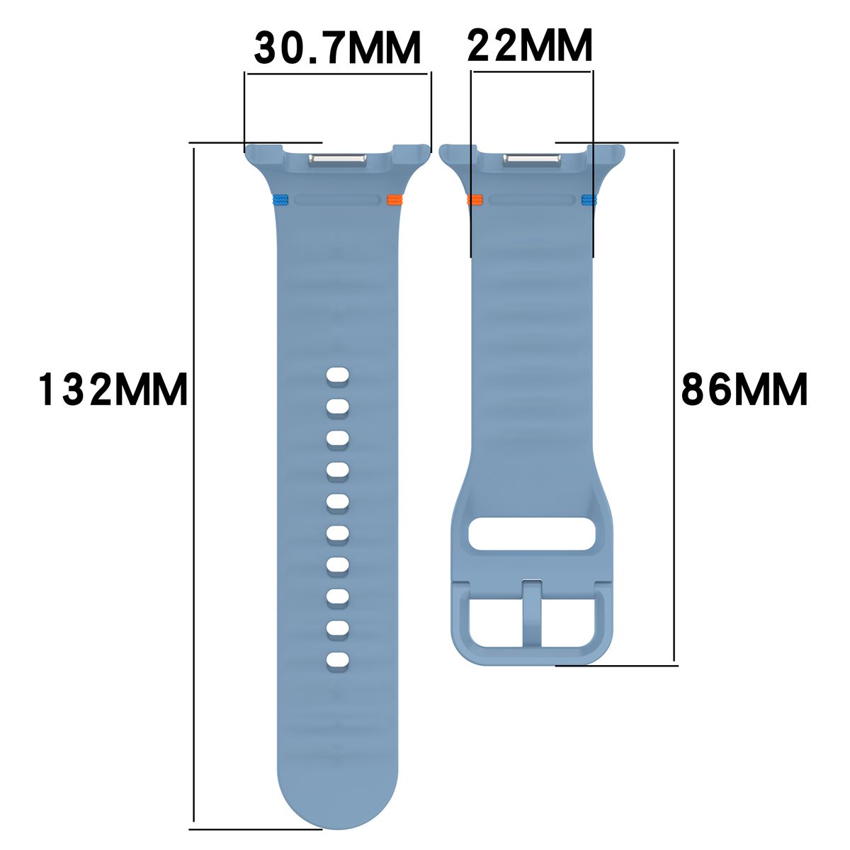 How to measure the strap for Galaxy Watch 8 40 mm/44 mm/8 Classic 46 mm