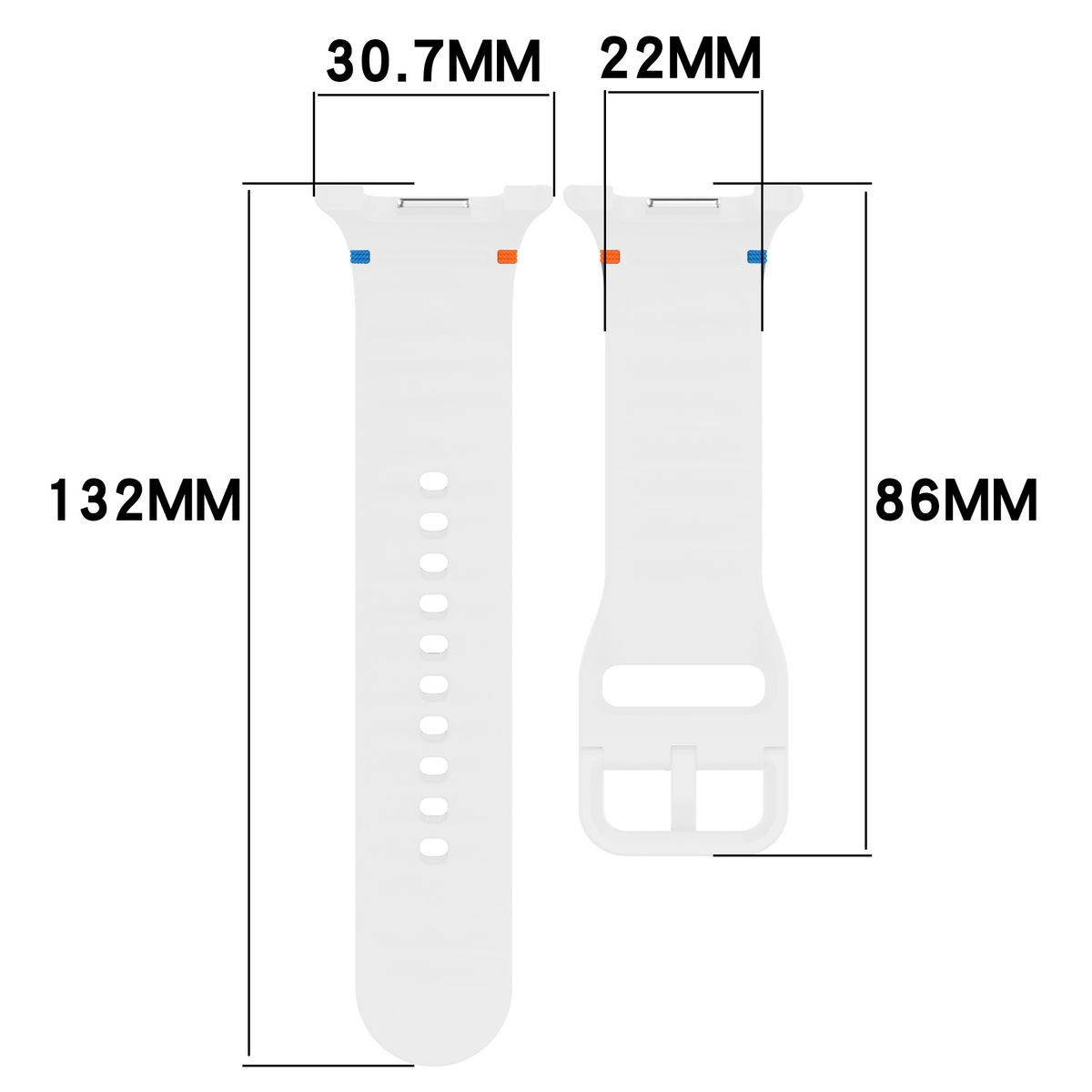 Sposób mierzenia paska do Galaxy Watch 8 40 mm/44 mm/8 Classic 46 mm