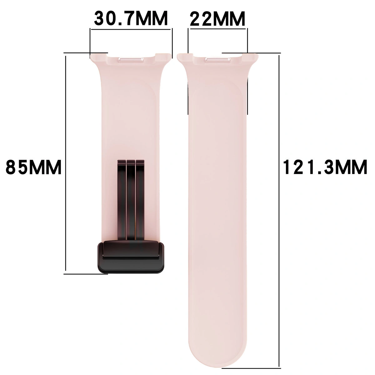 Sposób mierzenia paska do Galaxy Watch 8 40 mm / 44 mm / 8 Classic 46 mm